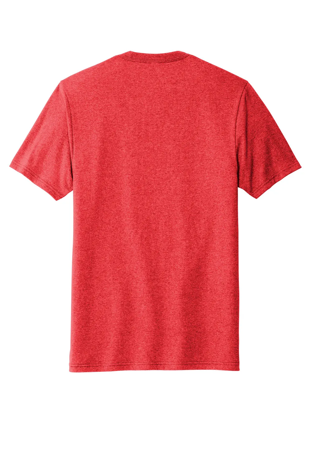 Allmade Mens Recycled Short Sleeve Crewneck T-Shirt - Heather Red