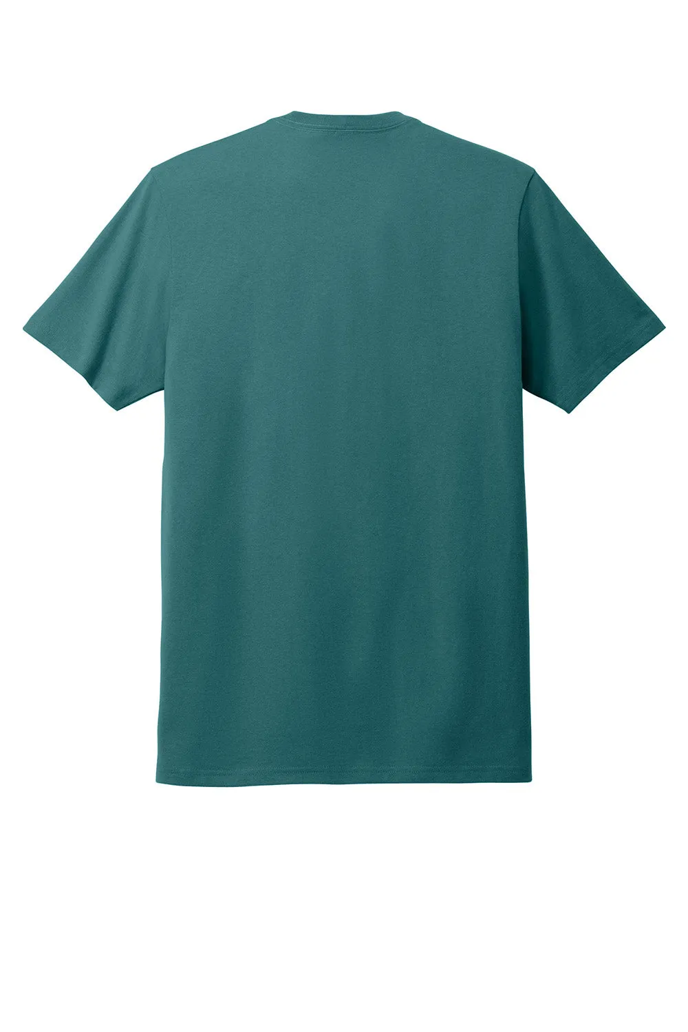 Allmade Mens Recycled Short Sleeve Crewneck T-Shirt - Oceanic Teal Blue