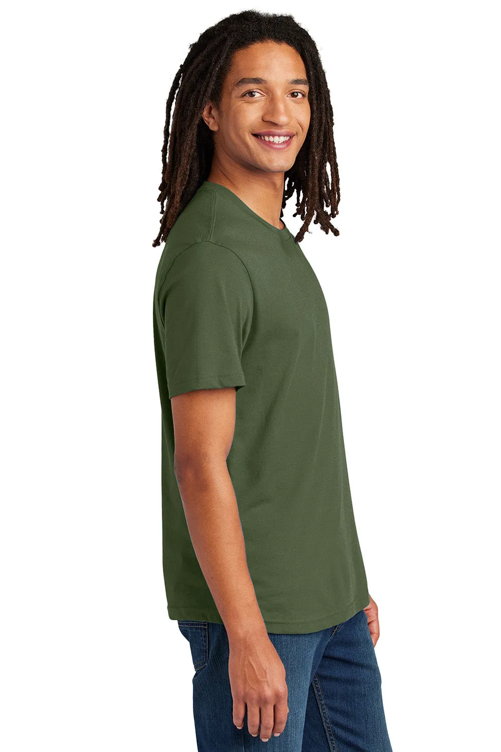 Allmade Mens Recycled Short Sleeve Crewneck T-Shirt - Olive You Green
