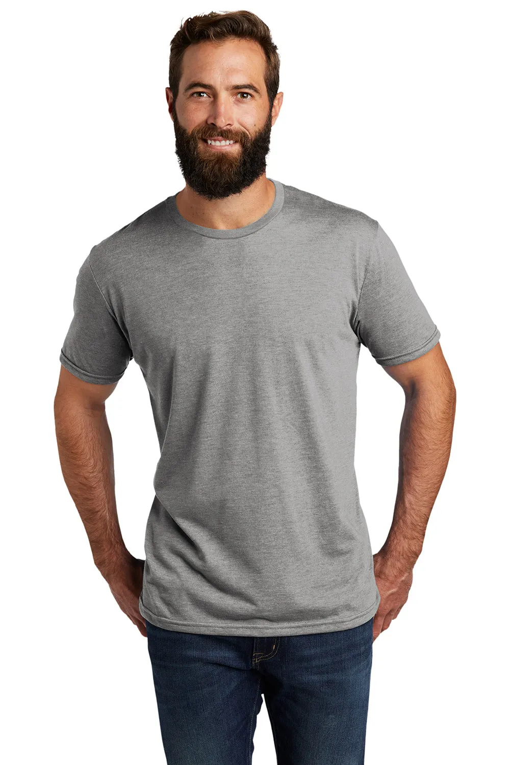 Allmade Mens Short Sleeve Crewneck T-Shirt - Aluminum Grey