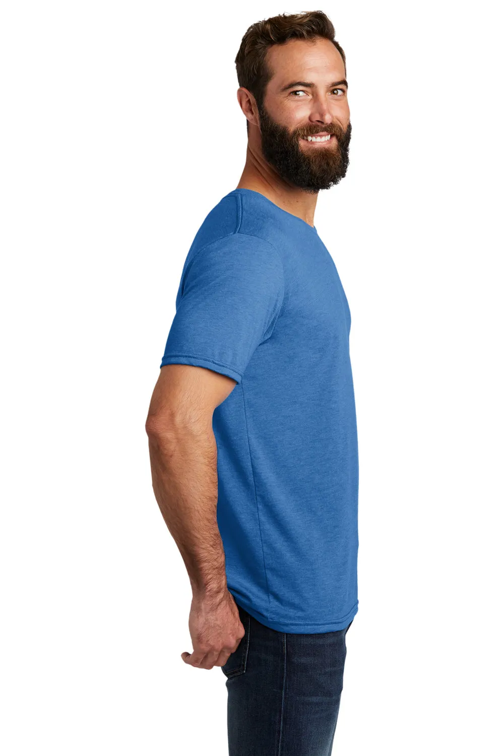 Allmade Mens Short Sleeve Crewneck T-Shirt - Azure Blue