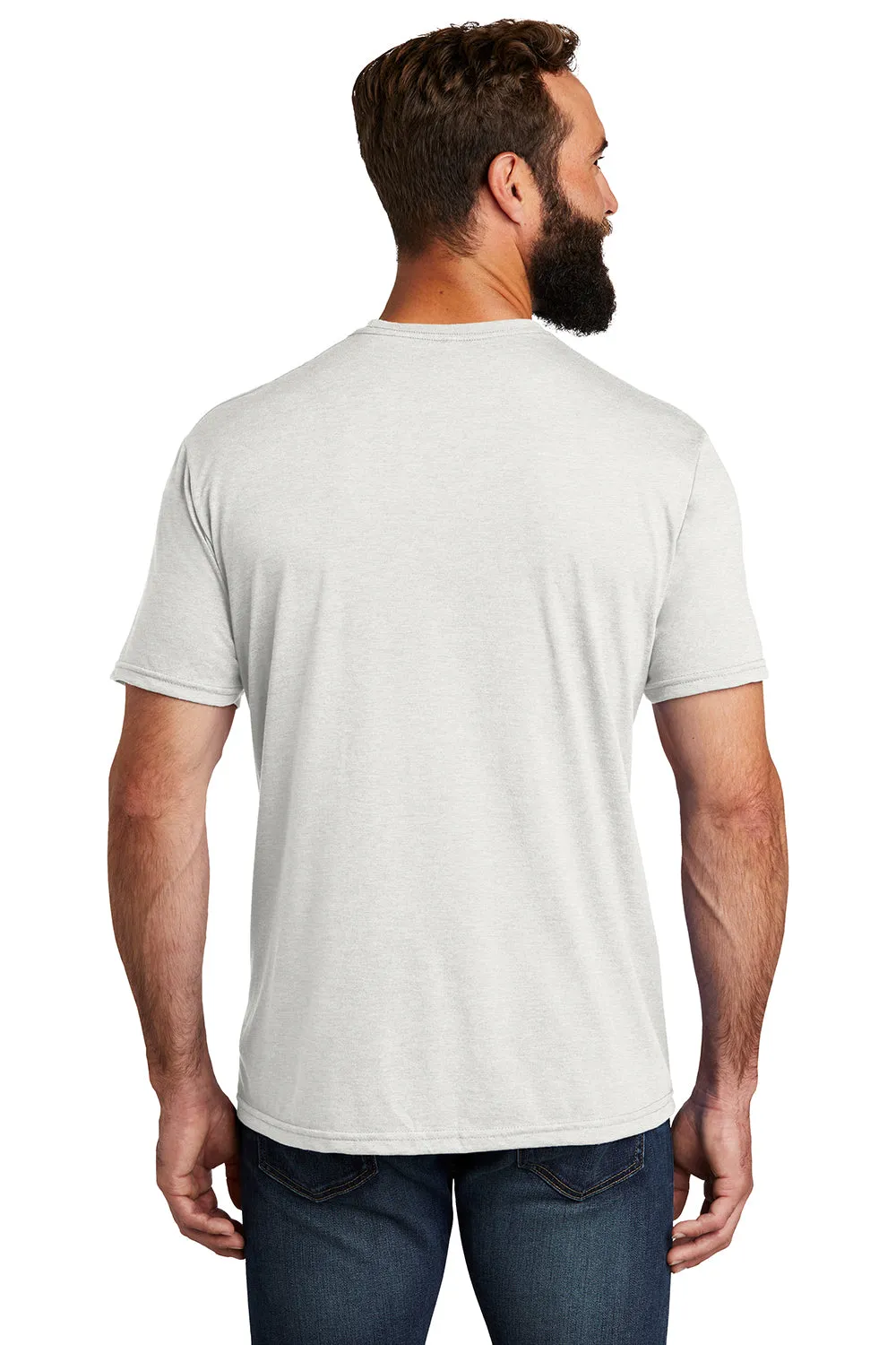 Allmade Mens Short Sleeve Crewneck T-Shirt - Fairly White