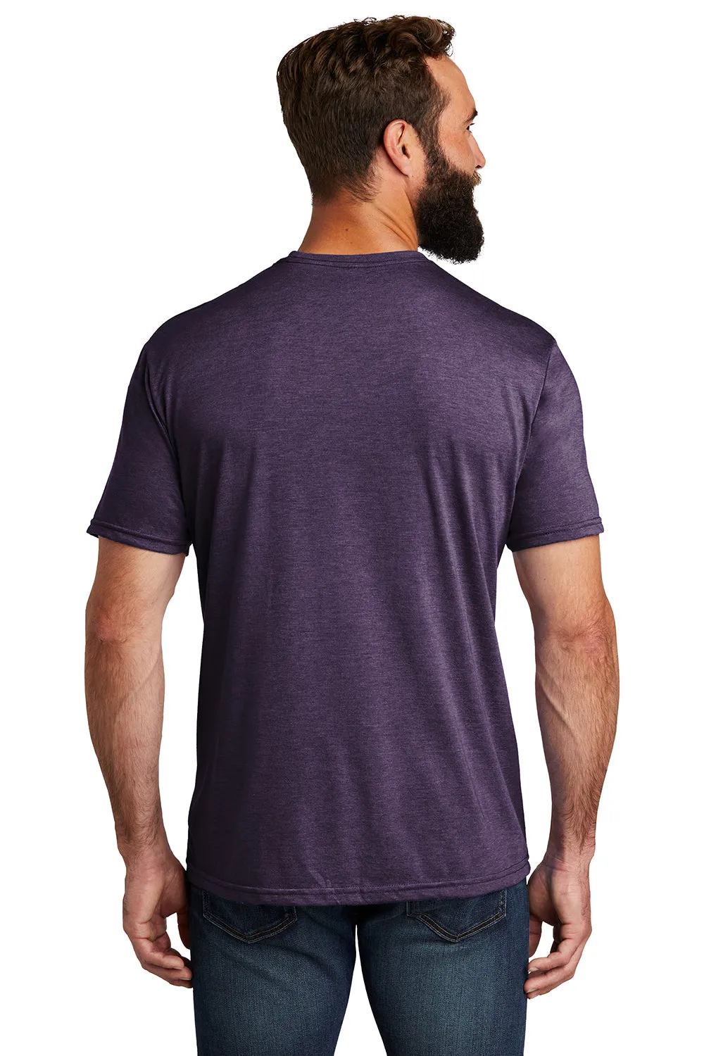 Allmade Mens Short Sleeve Crewneck T-Shirt - Huckleberry Purple