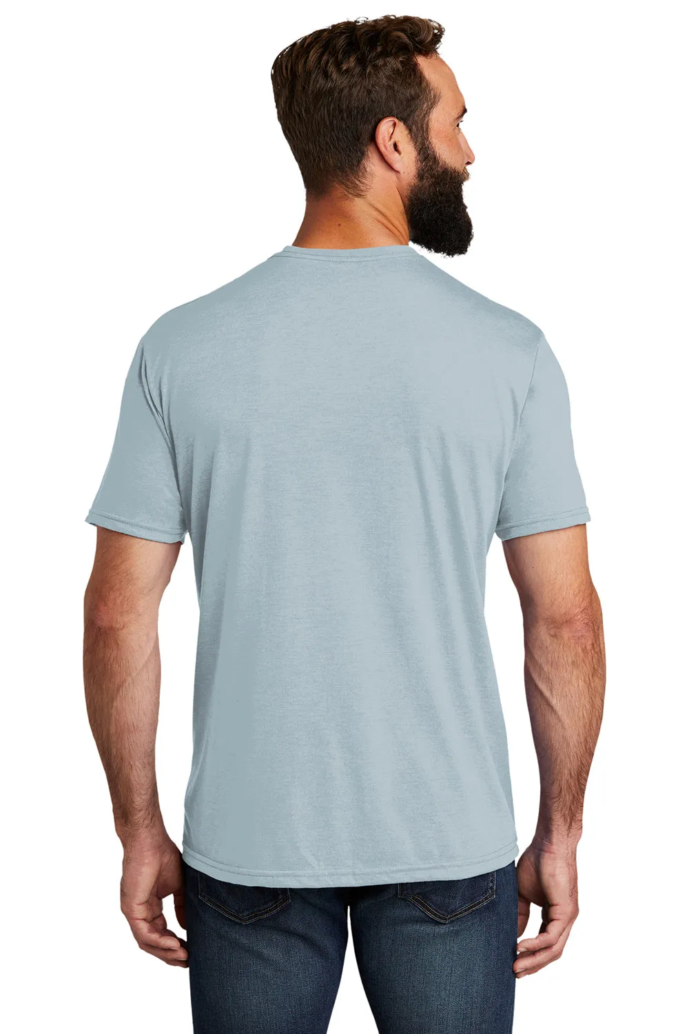 Allmade Mens Short Sleeve Crewneck T-Shirt - I Like You Blue