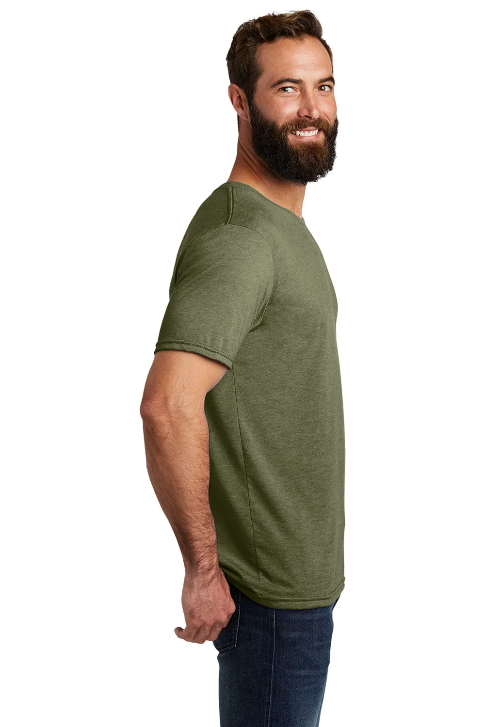 Allmade Mens Short Sleeve Crewneck T-Shirt - Olive You Green