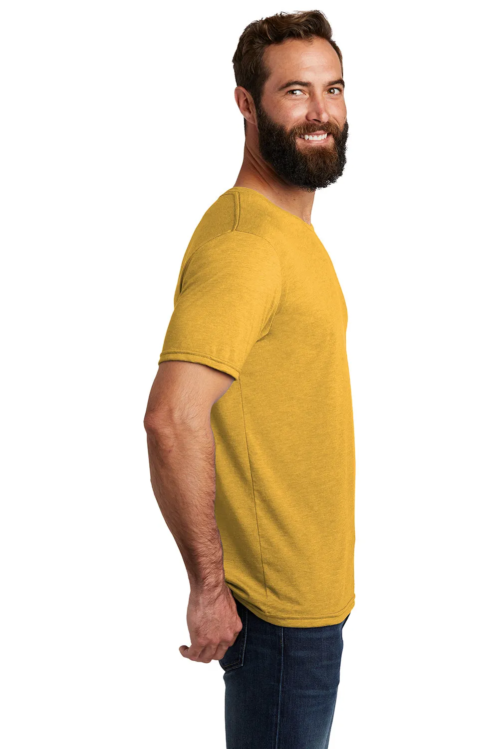 Allmade Mens Short Sleeve Crewneck T-Shirt - Suncatcher Gold