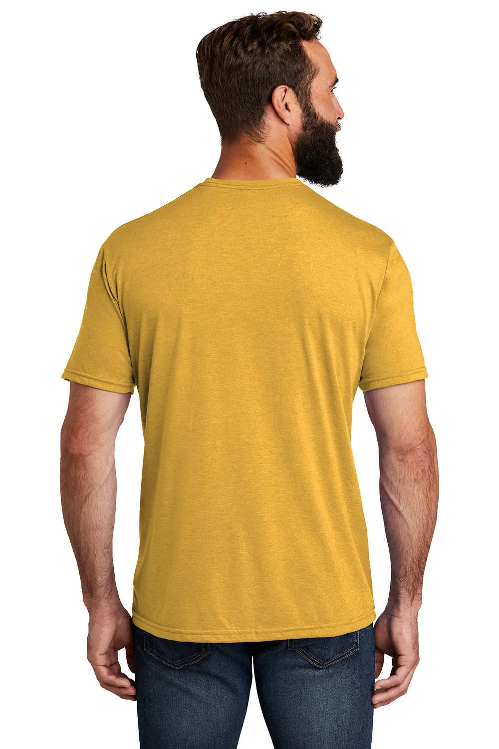 Allmade Mens Short Sleeve Crewneck T-Shirt - Suncatcher Gold