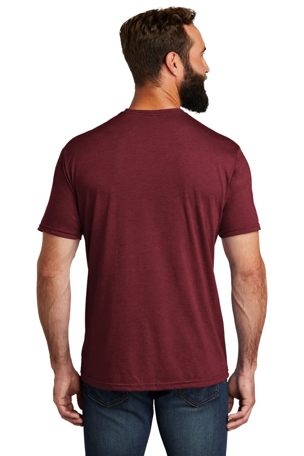 Allmade Mens Short Sleeve Crewneck T-Shirt - Vino Red