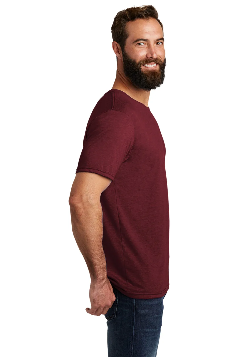Allmade Mens Short Sleeve Crewneck T-Shirt - Vino Red