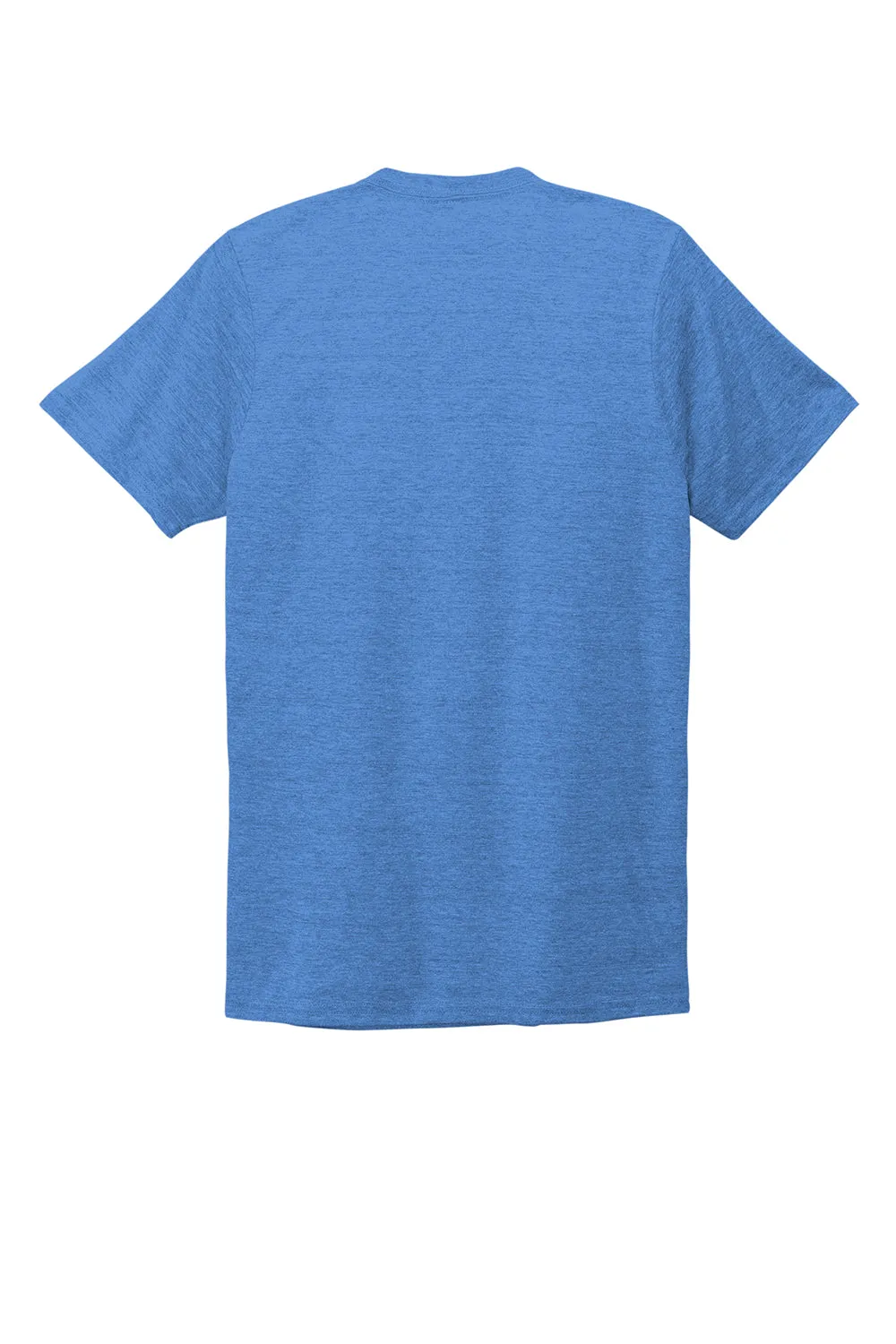 Allmade Mens Short Sleeve V-Neck T-Shirt - Azure Blue