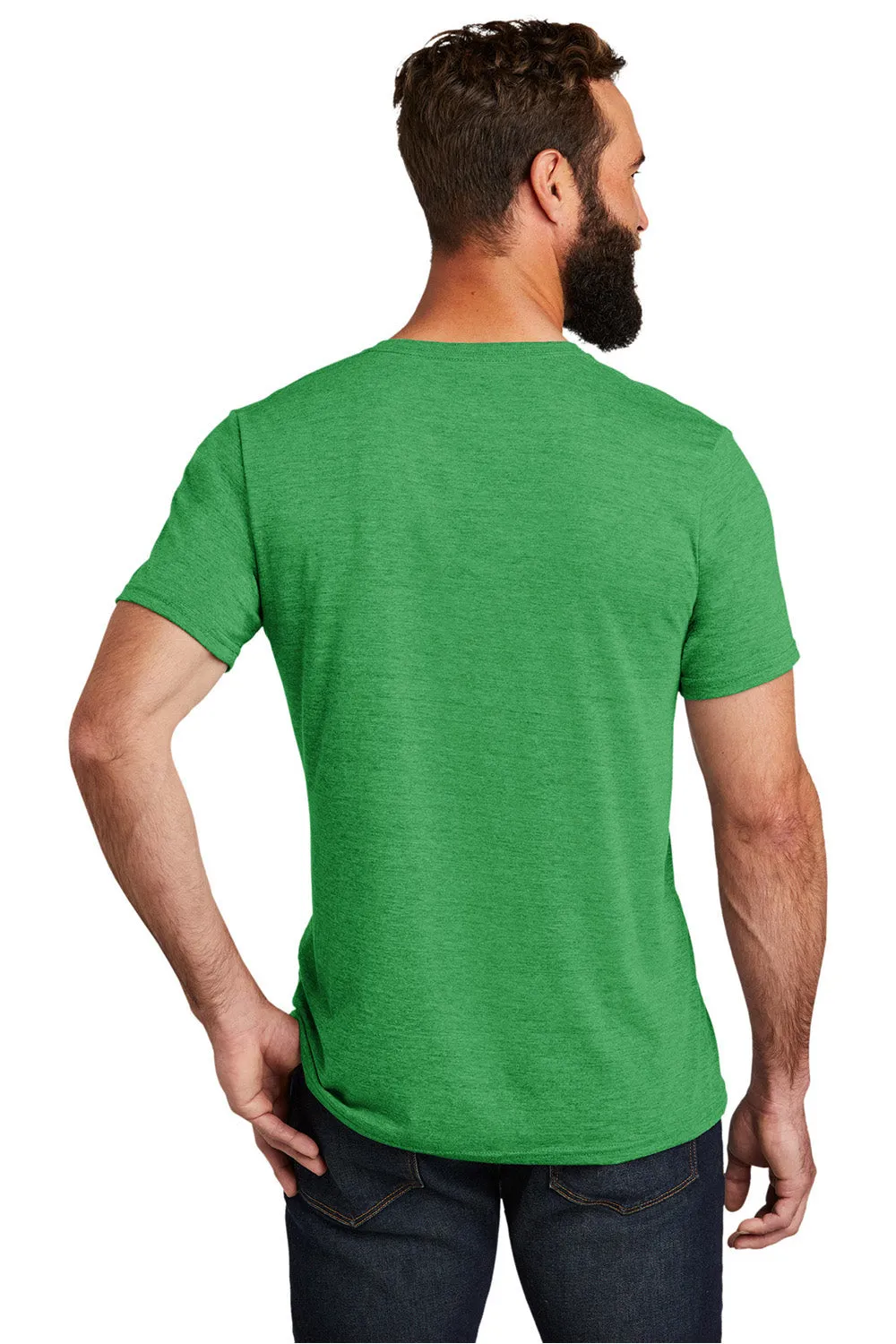Allmade Mens Short Sleeve V-Neck T-Shirt - Enviro Green