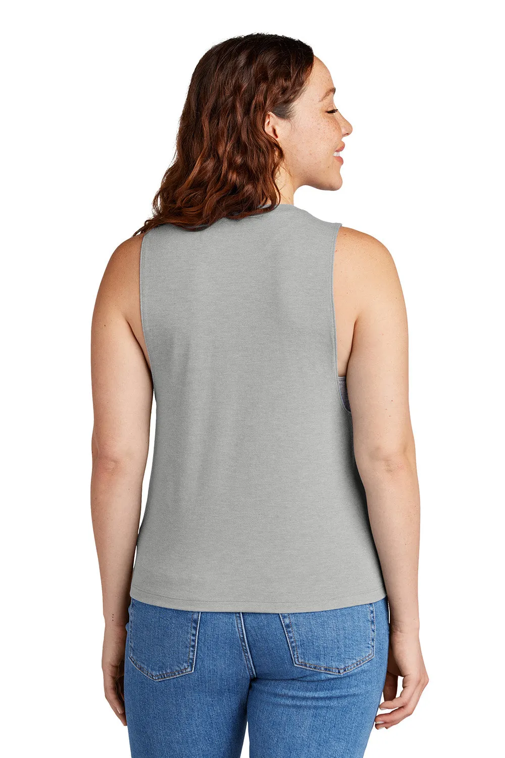 Allmade Womens Muscle Tank Top - Aluminum Grey