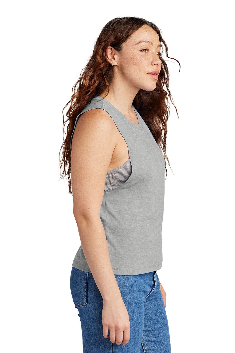 Allmade Womens Muscle Tank Top - Aluminum Grey