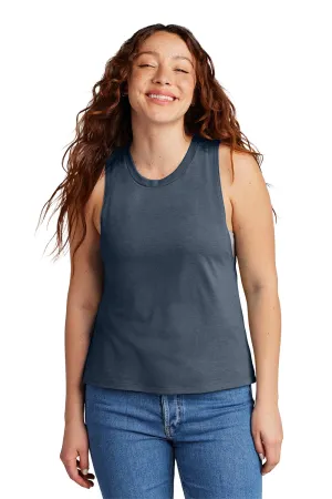 Allmade Womens Muscle Tank Top - Rebel Blue