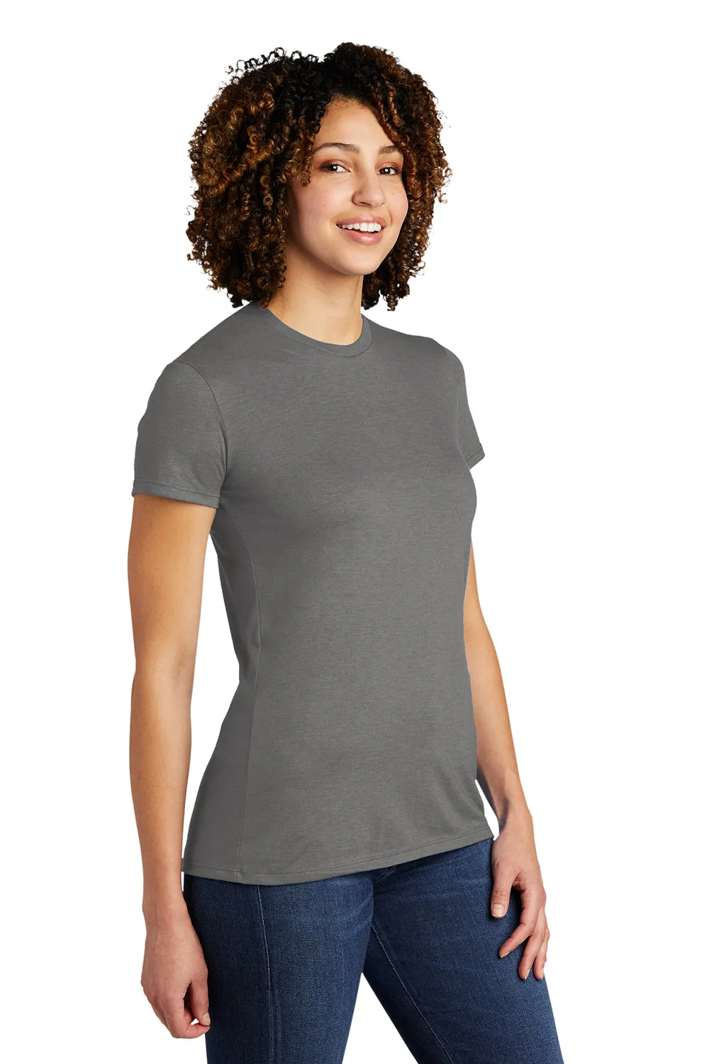 Allmade Womens Short Sleeve Crewneck T-Shirt - Aluminum Grey