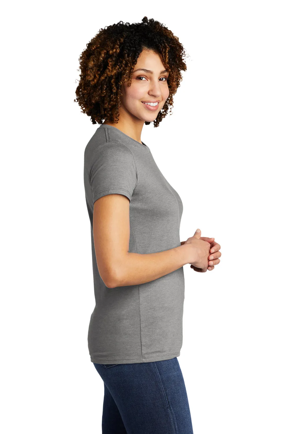 Allmade Womens Short Sleeve Crewneck T-Shirt - Aluminum Grey