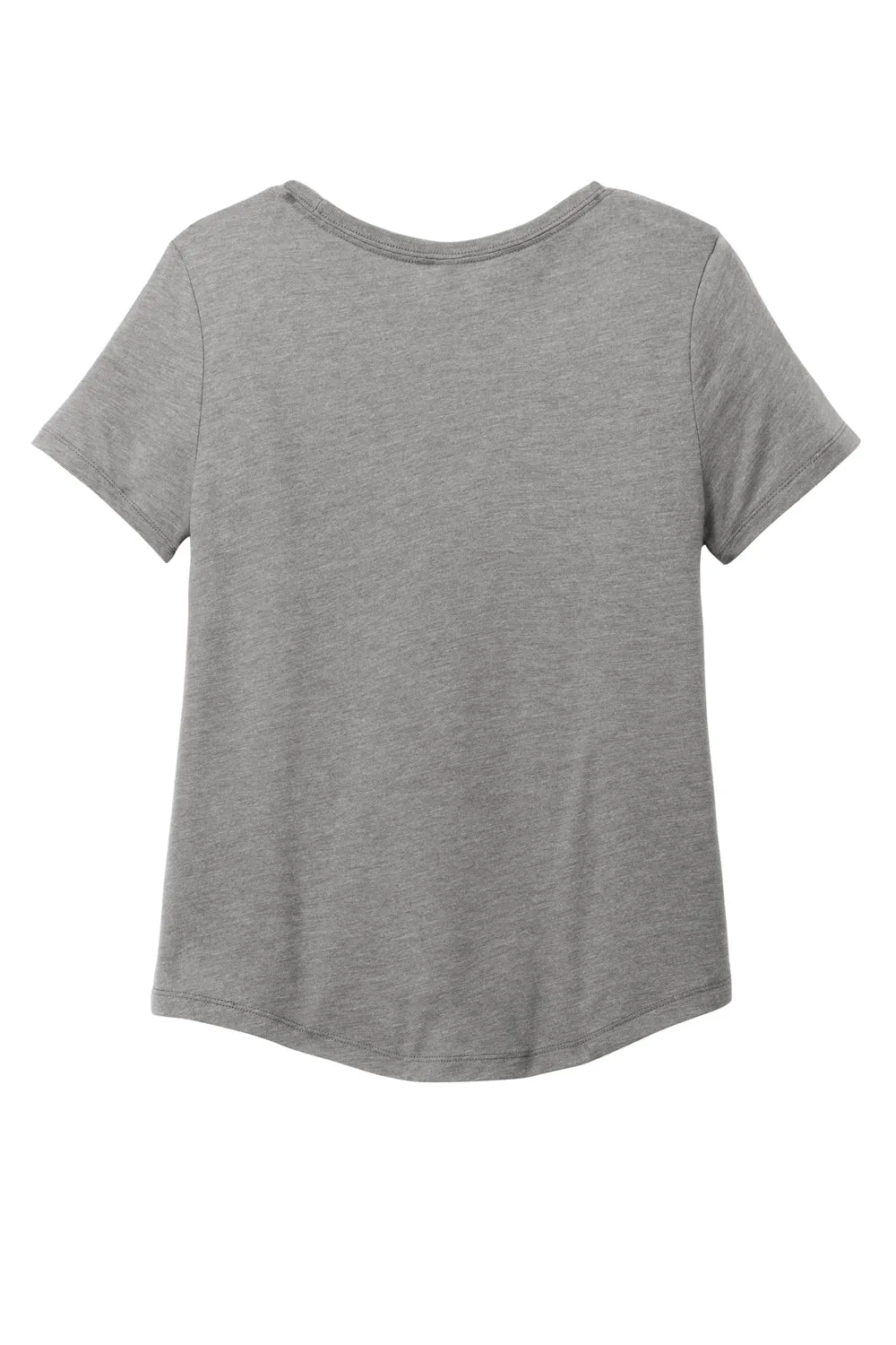 Allmade Womens Short Sleeve Scoop Neck T Shirt - Aluminum Grey