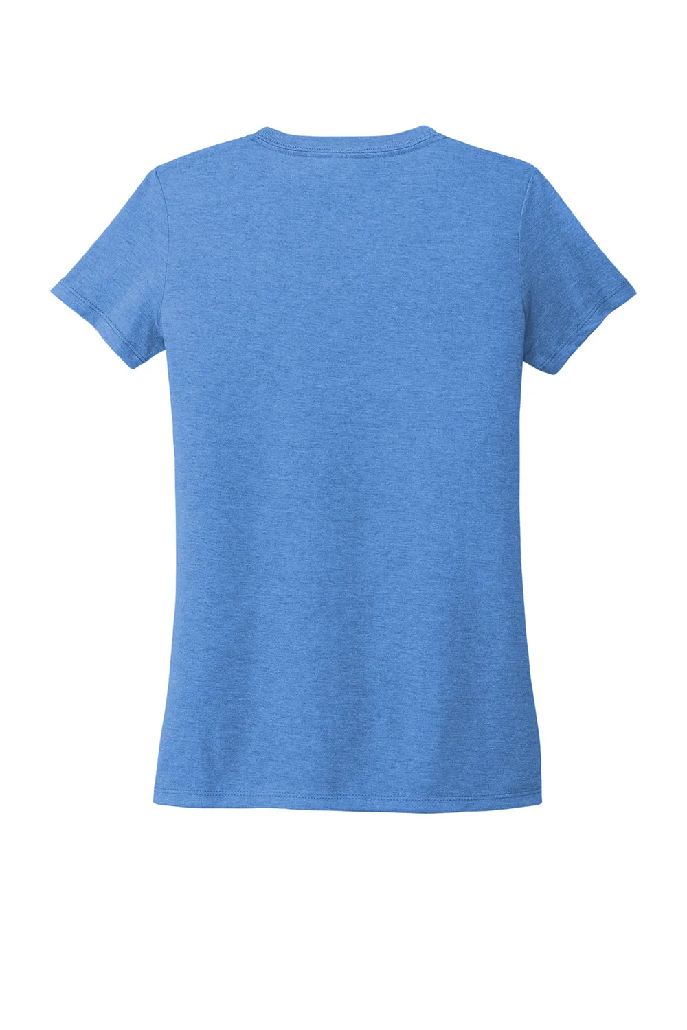 Allmade Womens Short Sleeve V-Neck T-Shirt - Azure Blue