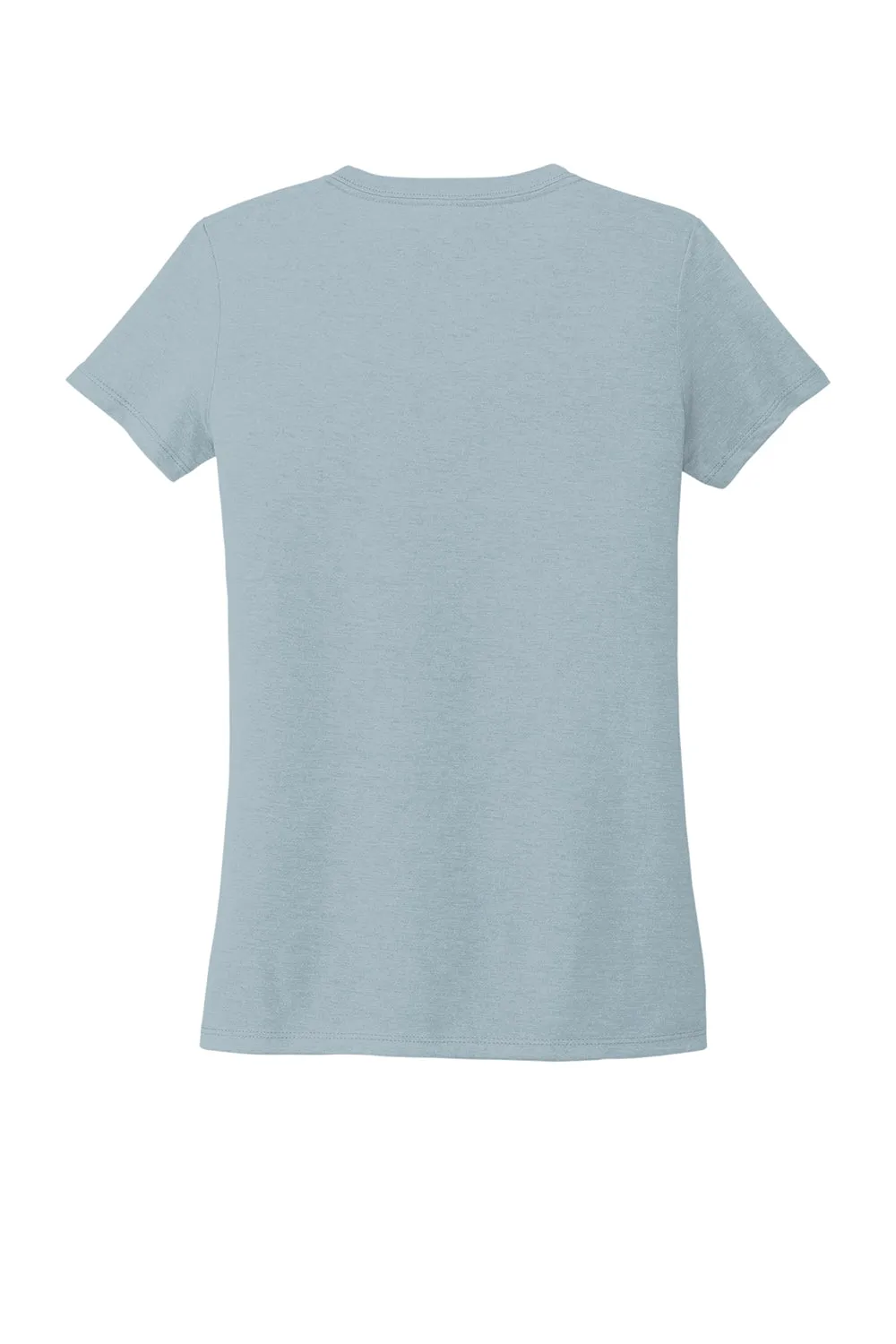 Allmade Womens Short Sleeve V-Neck T-Shirt - I Like You Blue
