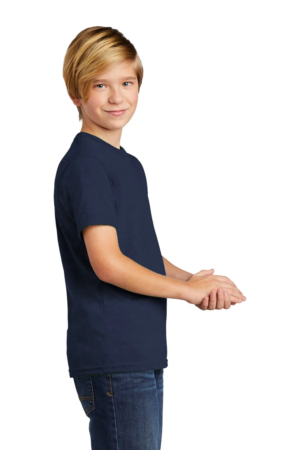 Allmade Youth Short Sleeve Crewneck T-Shirt - Night Sky Navy Blue