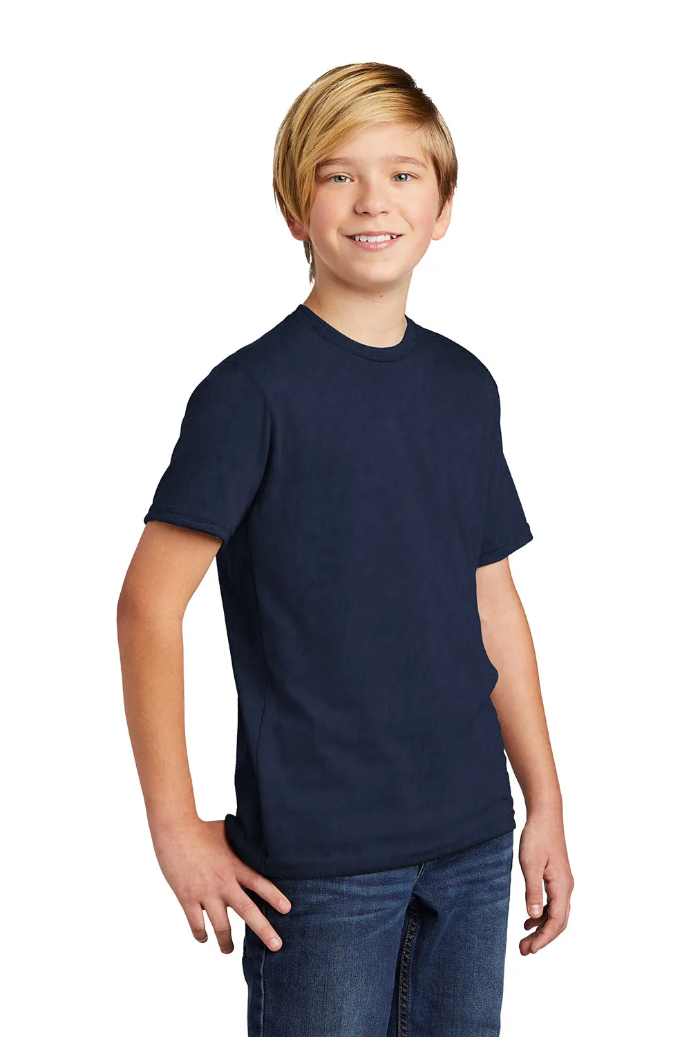 Allmade Youth Short Sleeve Crewneck T-Shirt - Night Sky Navy Blue