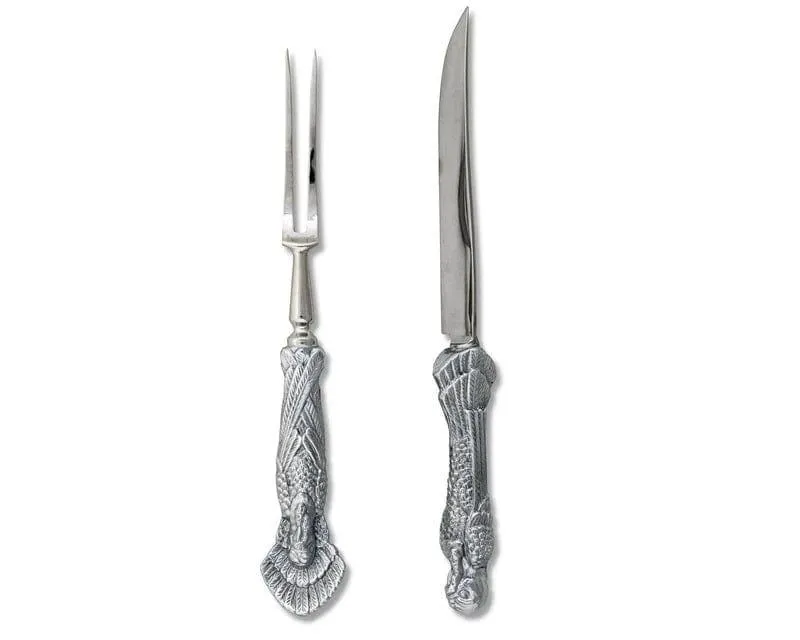 Aluminum Turkey Carving Set
