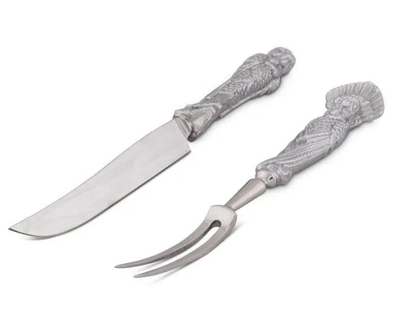 Aluminum Turkey Carving Set