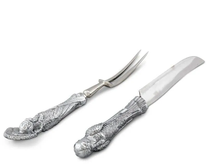 Aluminum Turkey Carving Set