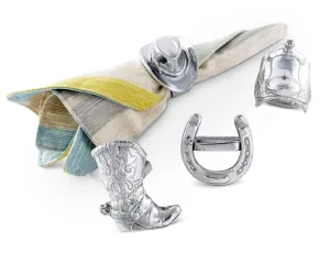 Aluminum Western Napkin Rings toilet seat cover, slow close seat