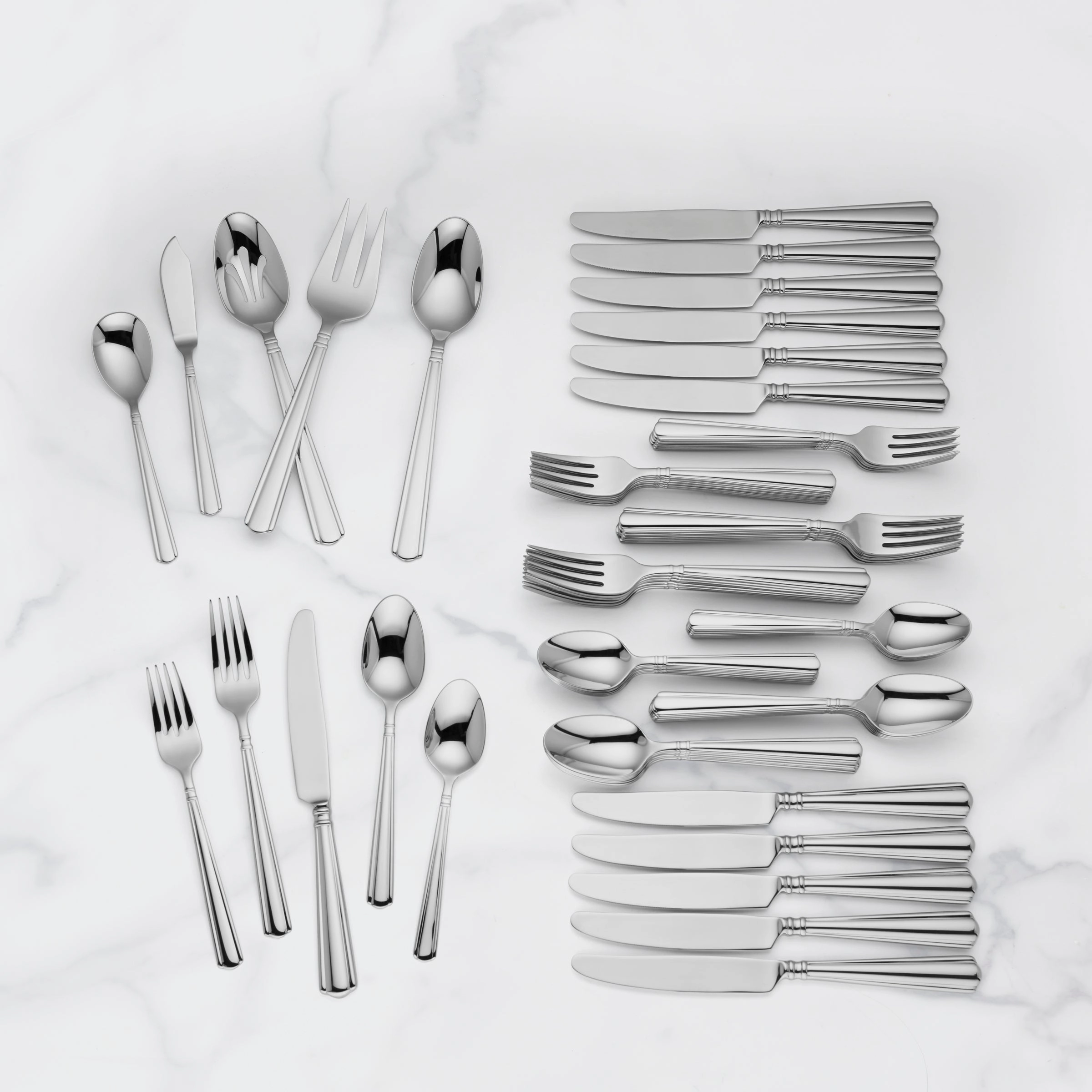 Amber Hill 65 Piece Flatware Set