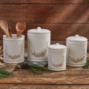 Antlers & Pines Canisters Set kitchen utensils, spatula set