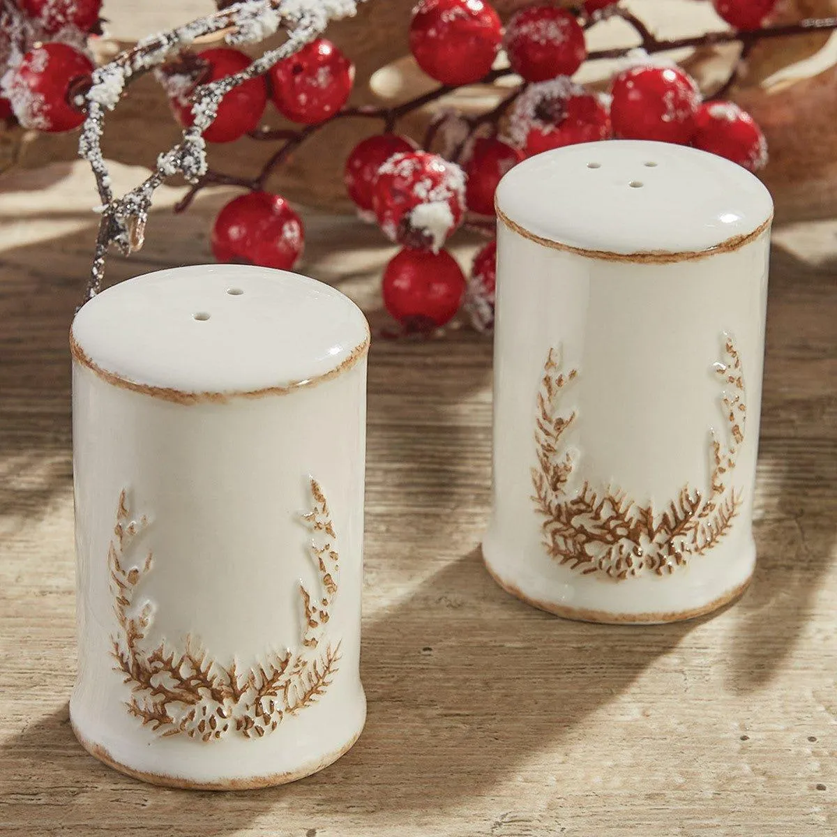Antlers & Pines Salt & Pepper Shakers toilet seat cover, slow close seat