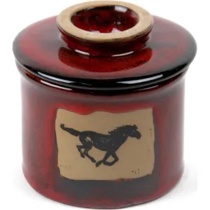 Apache Horse French Butter Keeper toilet seat cover, slow close seat