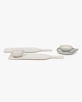 Apero set 6 pieces off-white La Mre