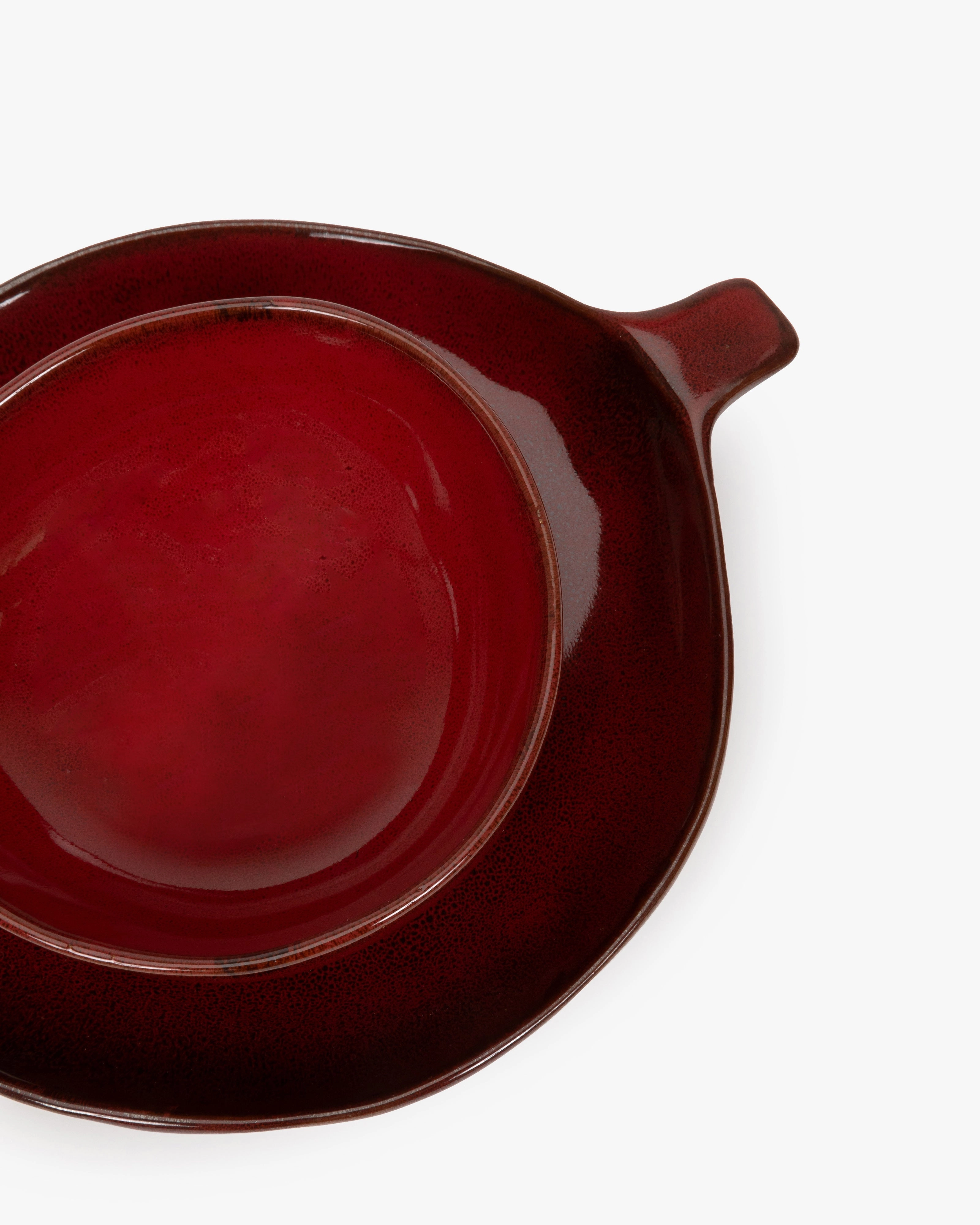 Apero set 6 pieces venetian red La Mre