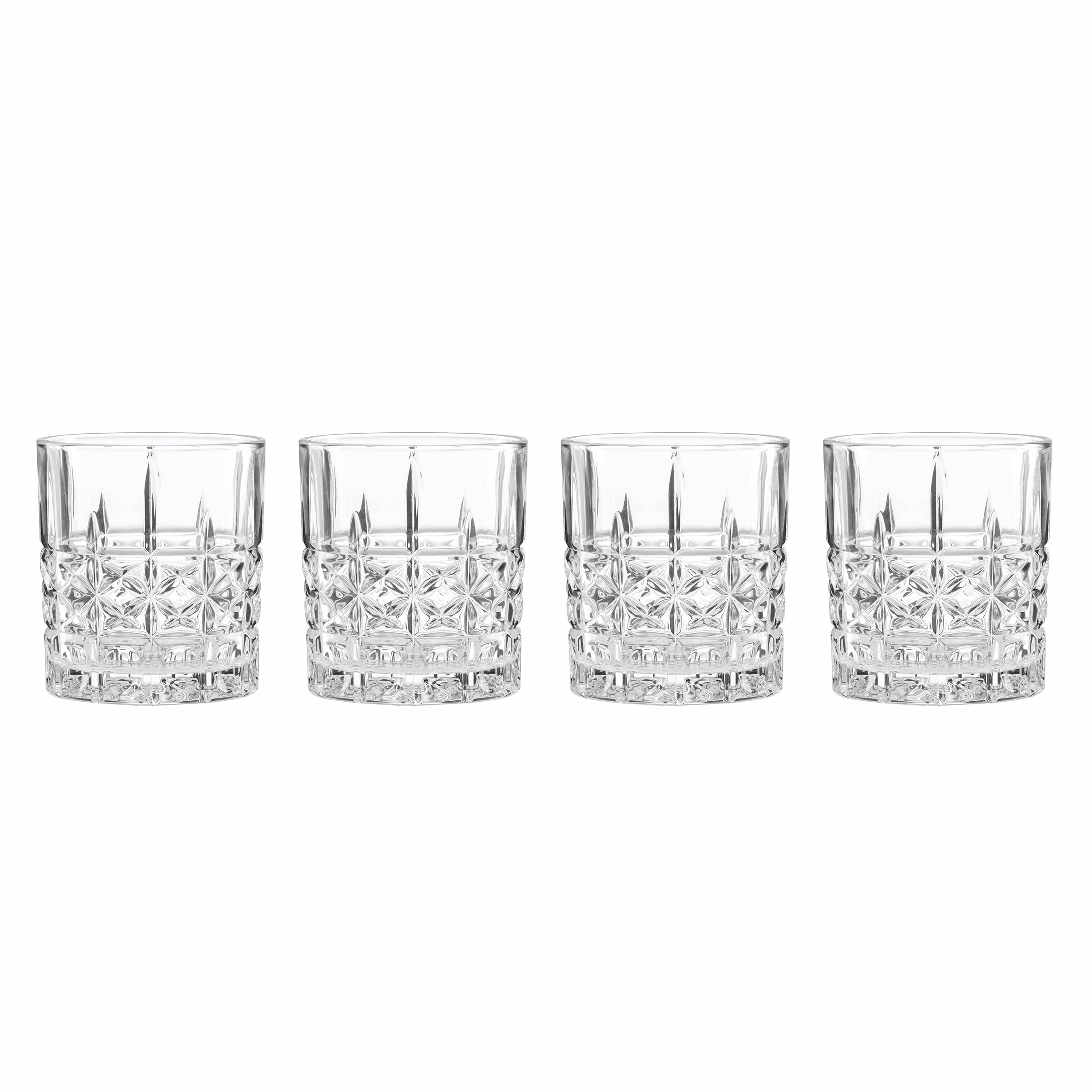 Apollo Double Old Fashion Glasses - Set Of 4