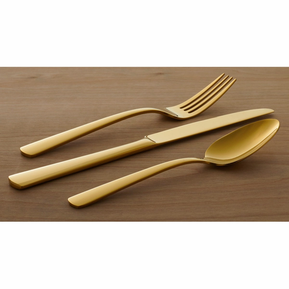 Aptitude Gold Mirror 23 Piece Flatware Set