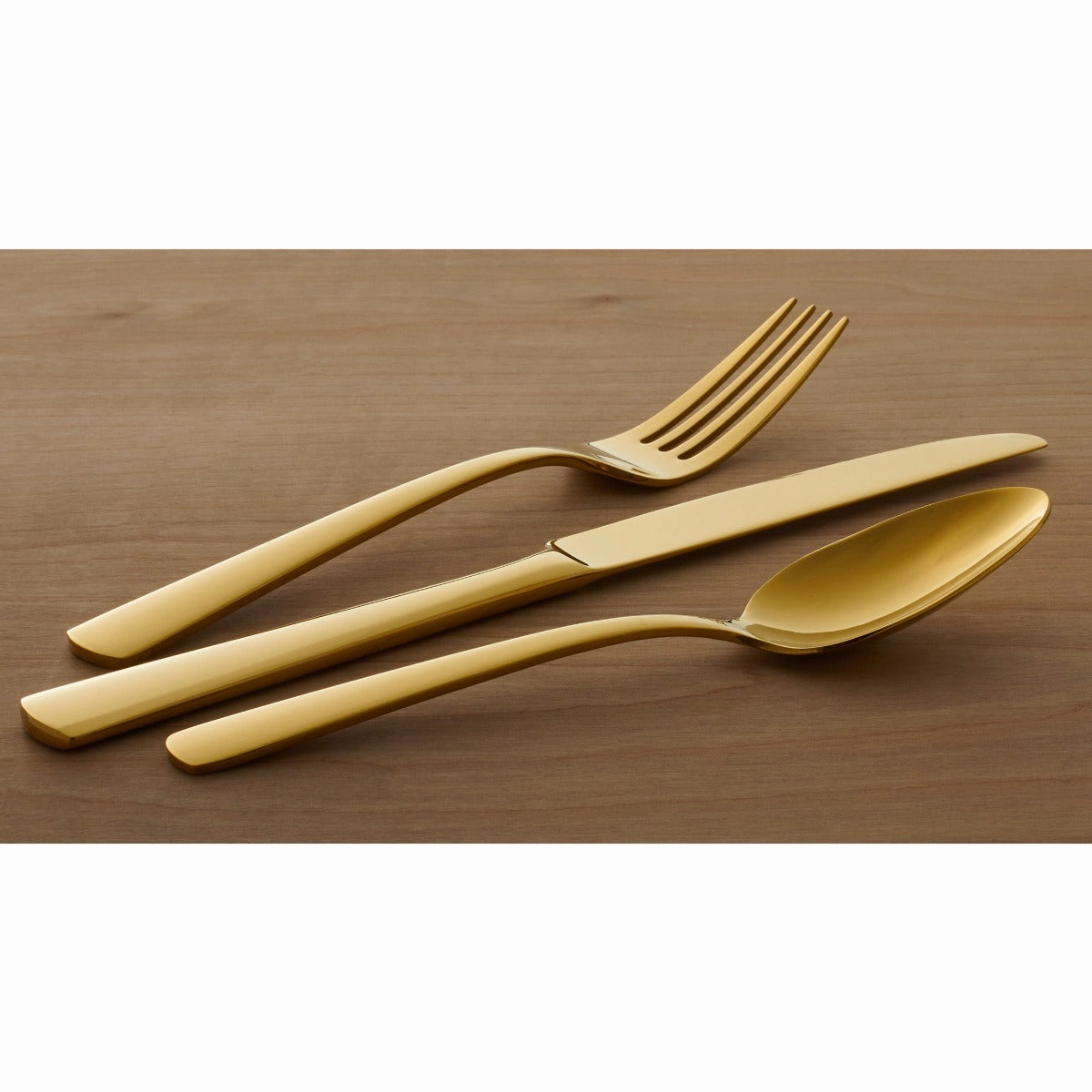 Aptitude Gold Mirror 23 Piece Flatware Set