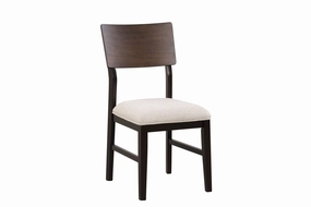 Arabella Side Chair - Black, Brown
