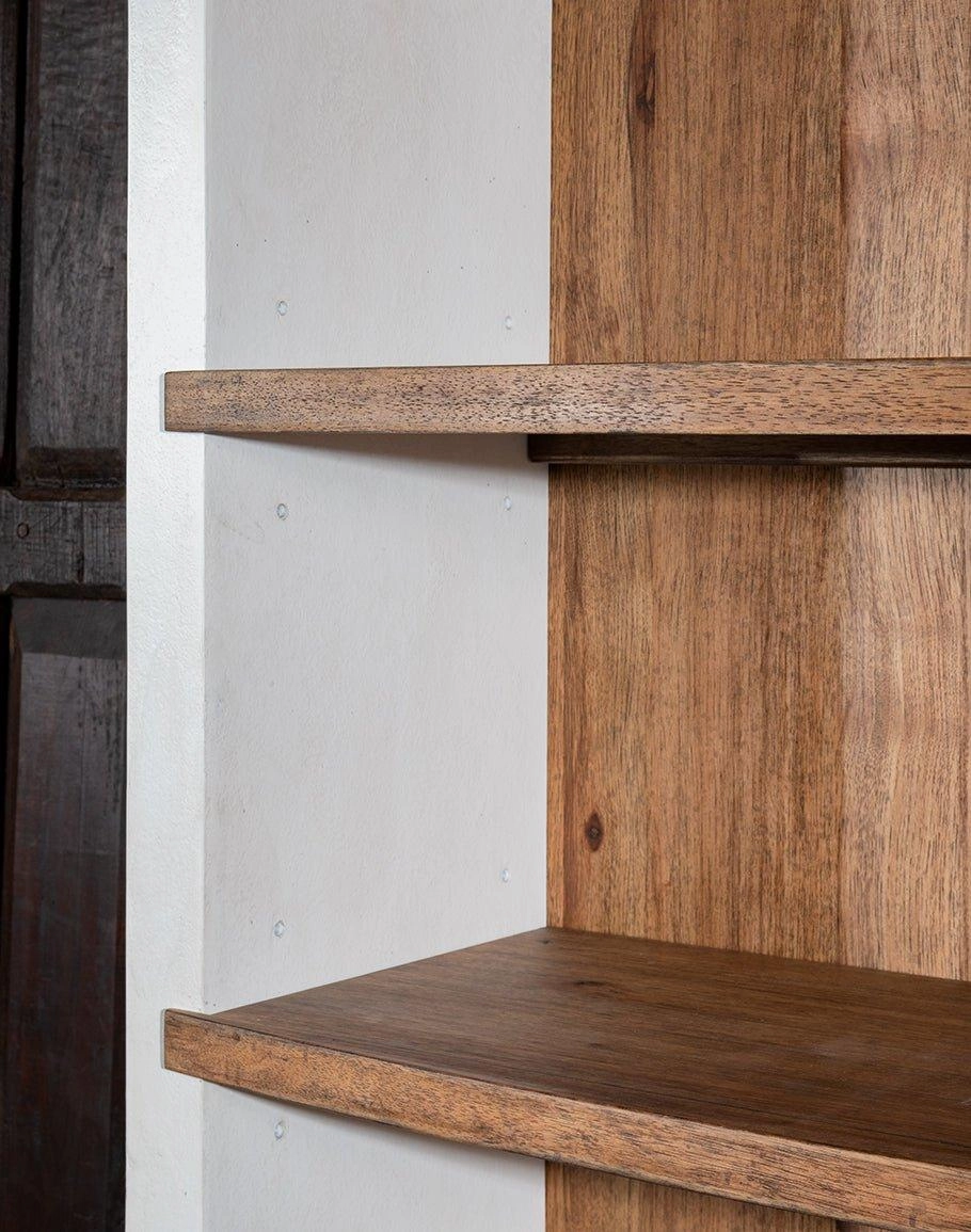 Arched Hickory Bookcase