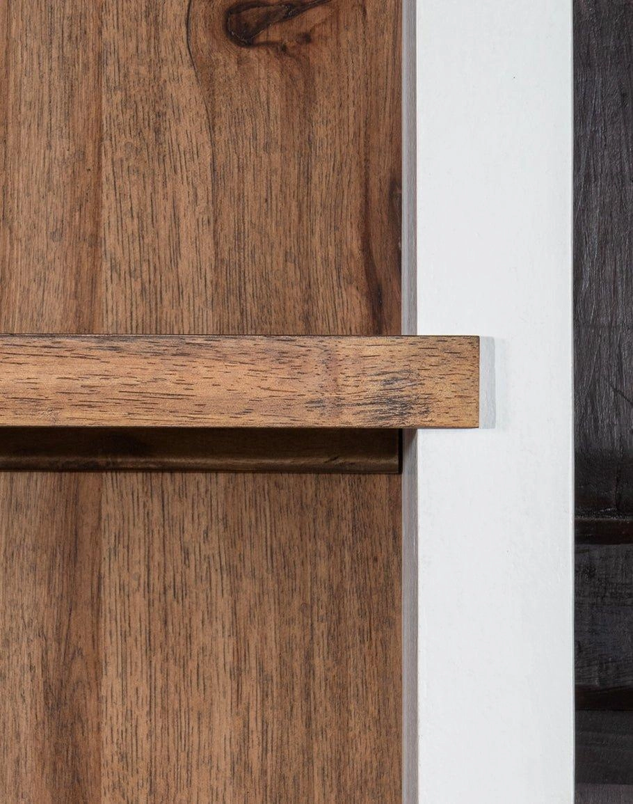 Arched Hickory Bookcase