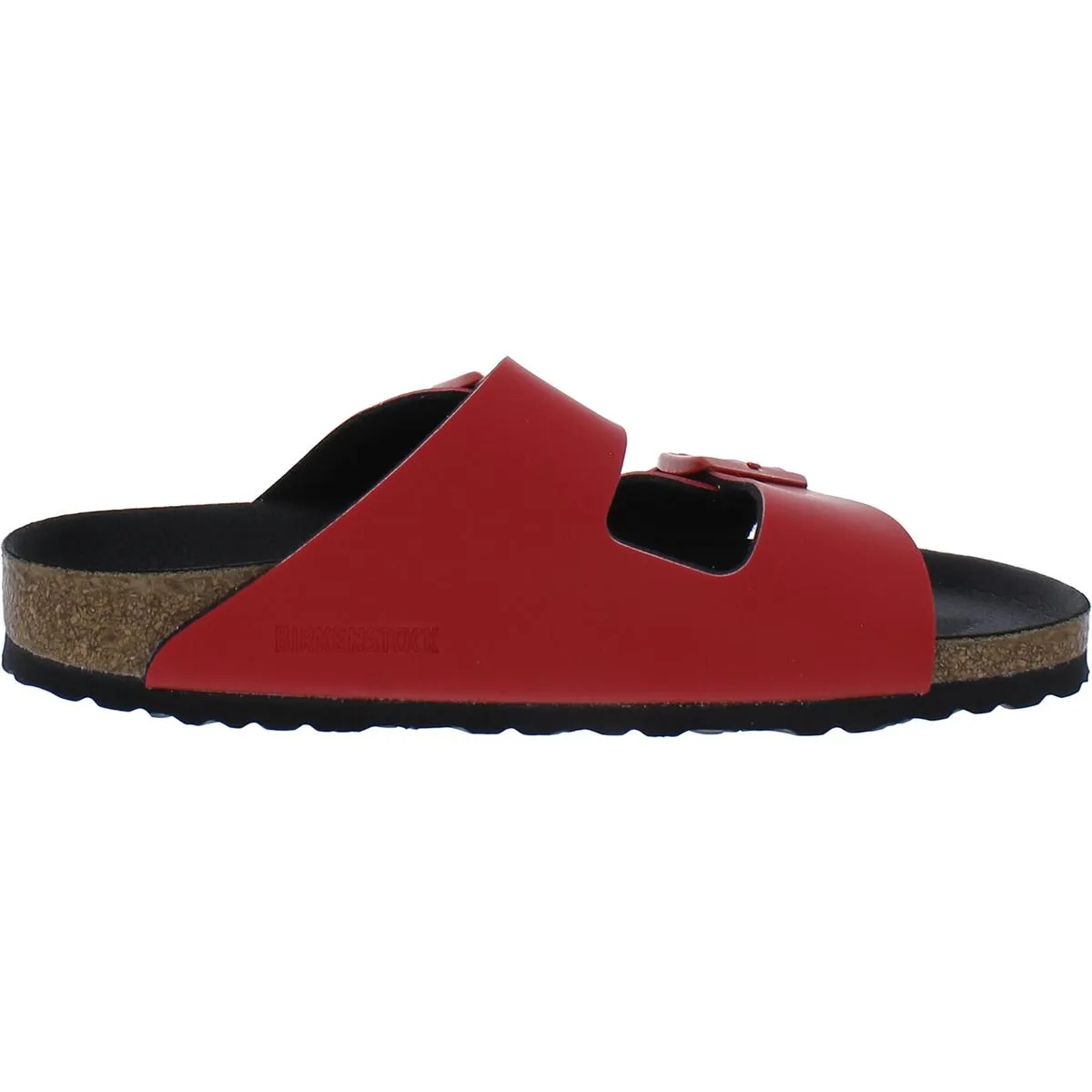 Arizona BS Womens Faux Leather Vegan Slide Sandals