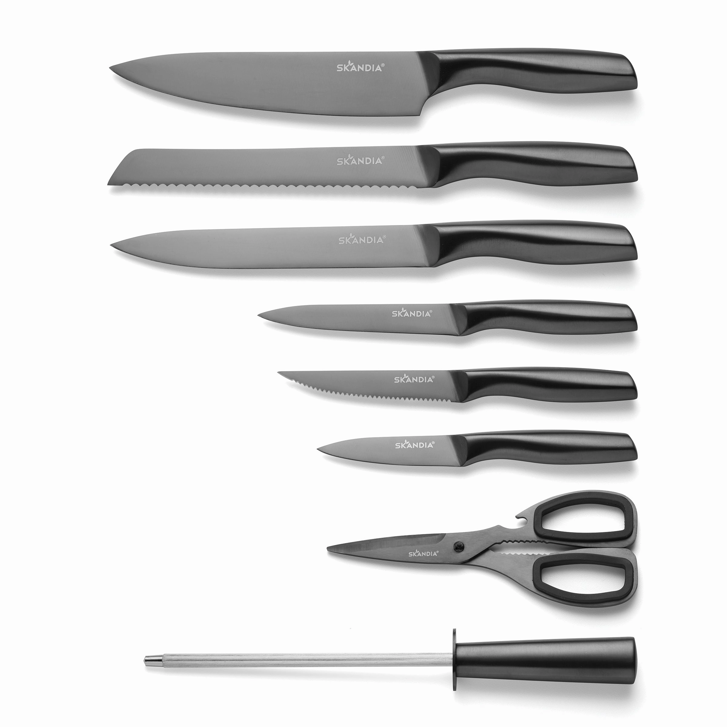 Ashton 12 Piece Cutlery Block Set