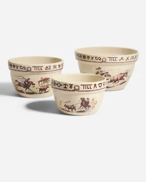 At the Ranch Western China Bowl Set toilet seat cover, slow close seat