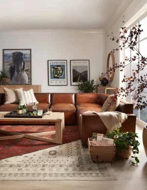 Austin Lux Leather Sectional gaming chair, computer chair