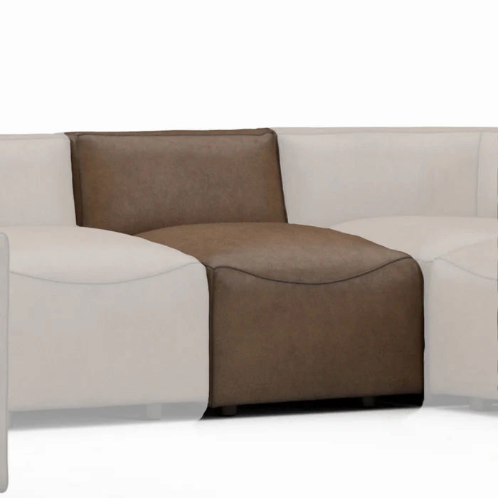 Austin Lux Leather Sectional