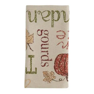 Autumn Sentiments Napkin Set blender, kitchen appliance