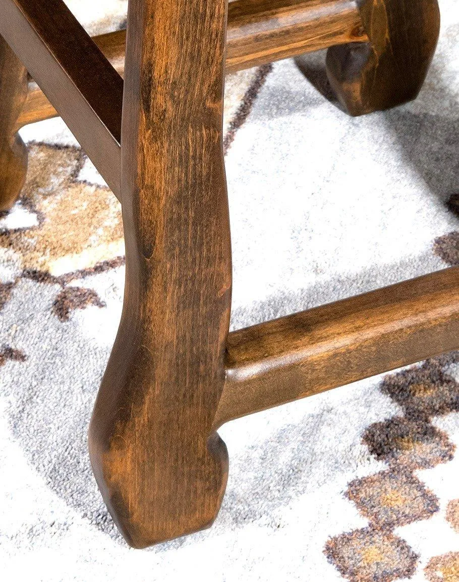 Axis & Olive Swivel Western Bar Chair