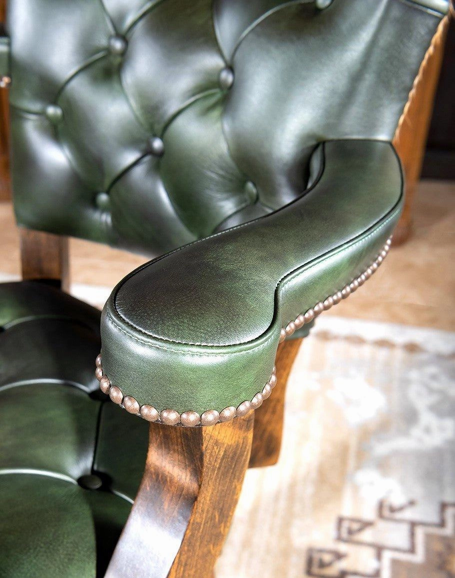 Axis & Olive Swivel Western Bar Chair