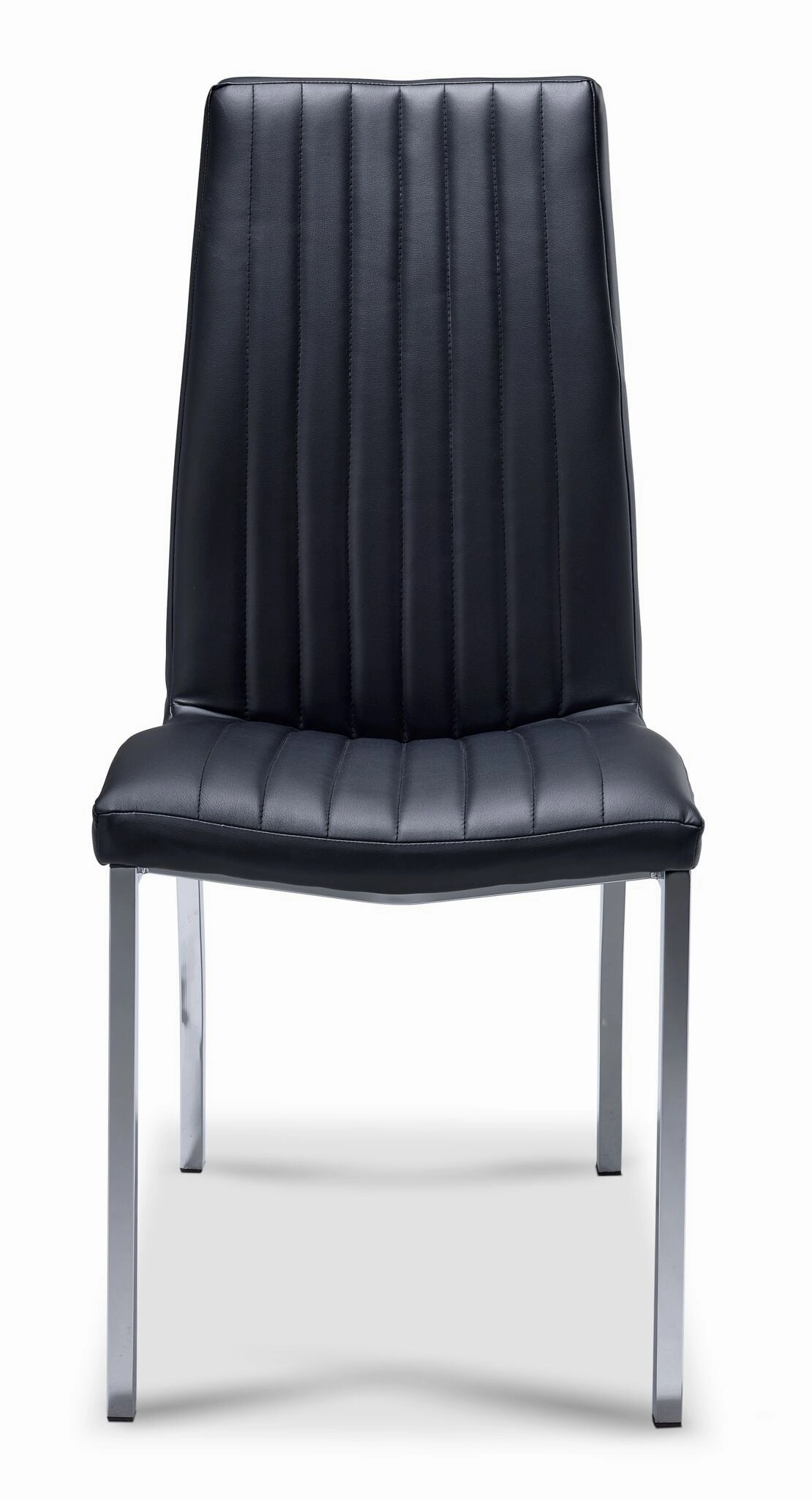 Axis Dining Chair - Black, Chrome